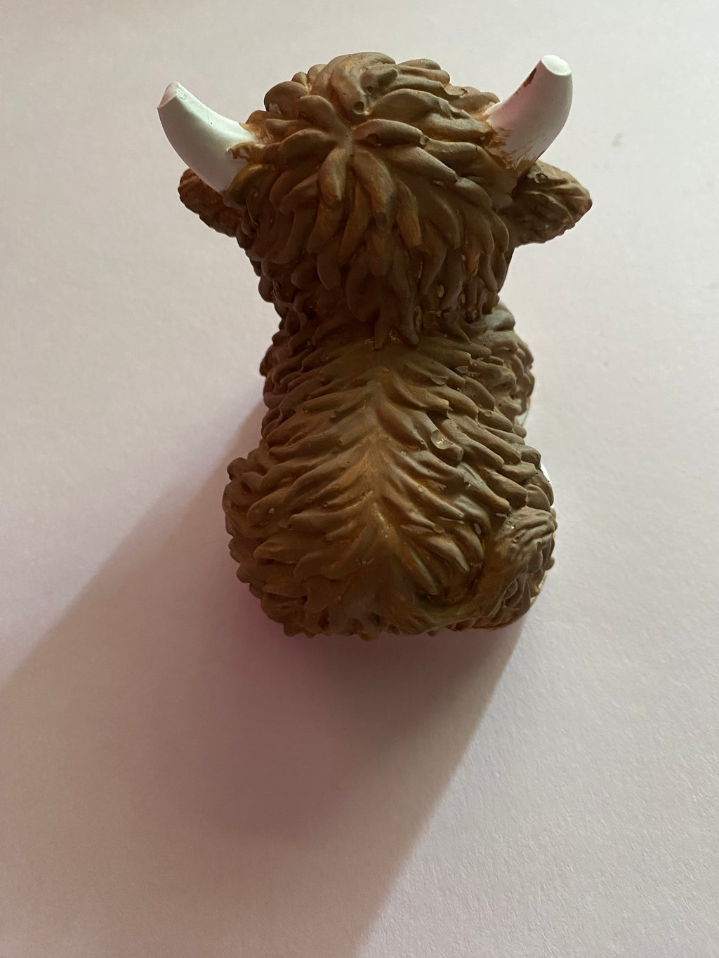 Rustic Highland cow ornaornament