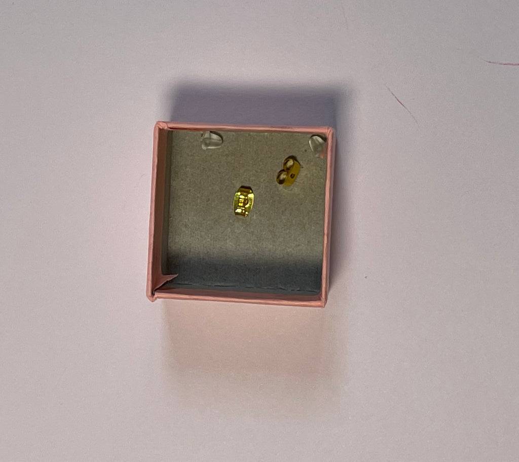 Daisy stud earrings (stainless steel)