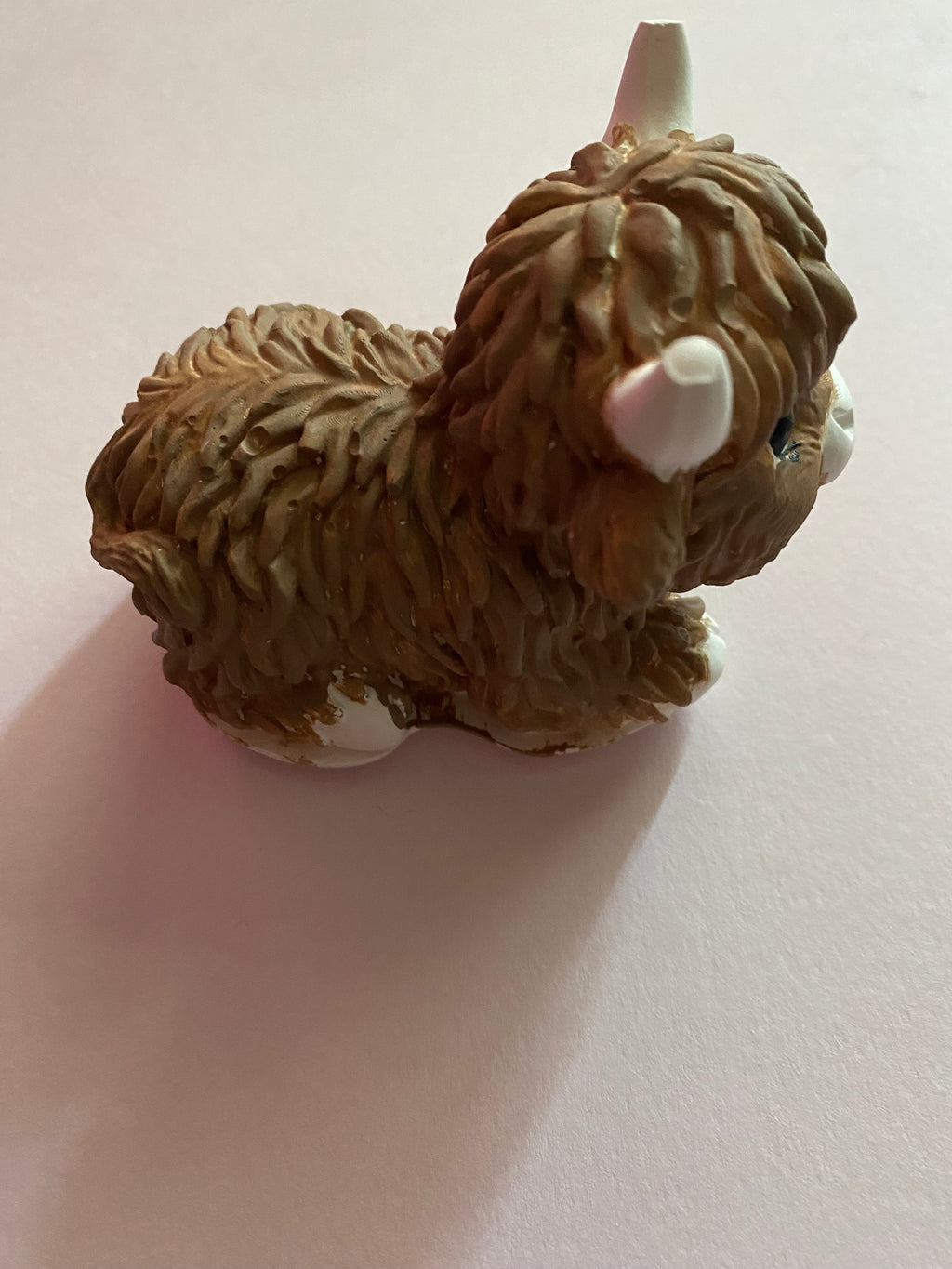 Rustic Highland cow ornaornament