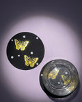 Golden butterfly coaster