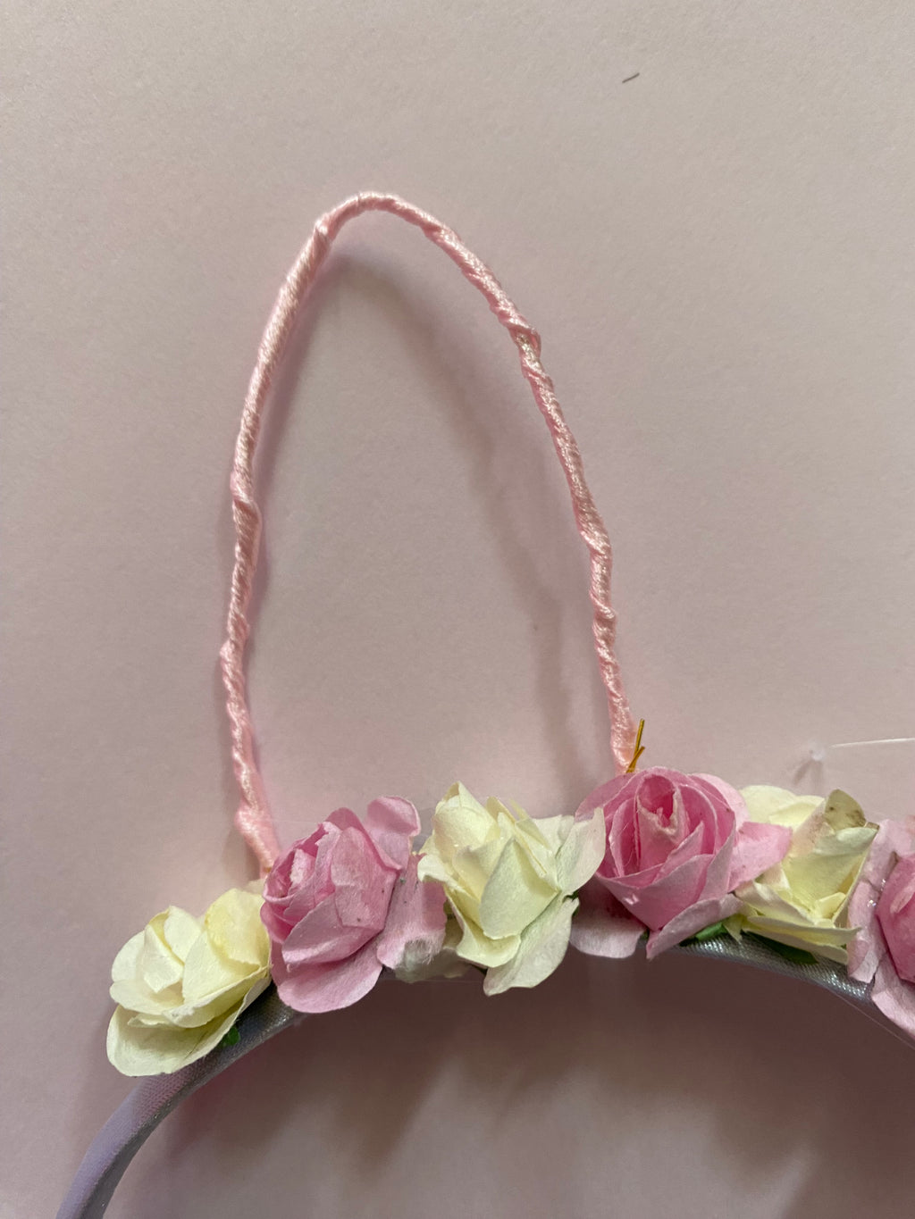 Floral Bunny Ear Headband