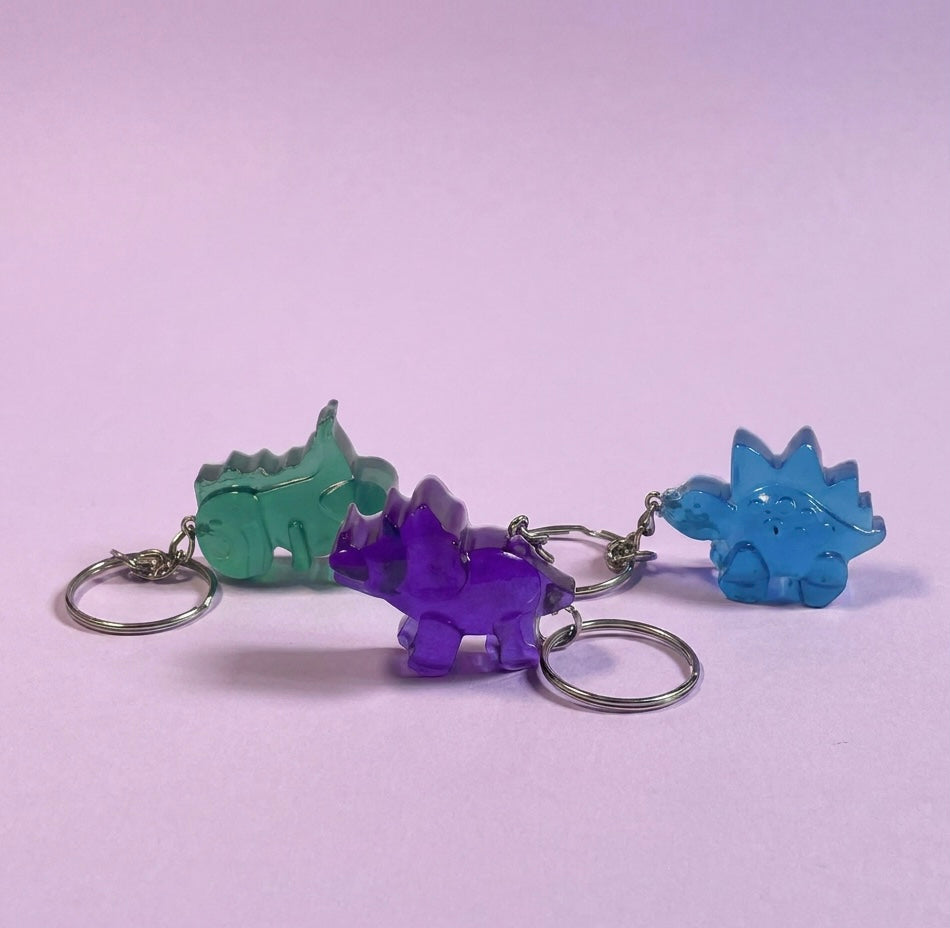 Dinosaur keychains