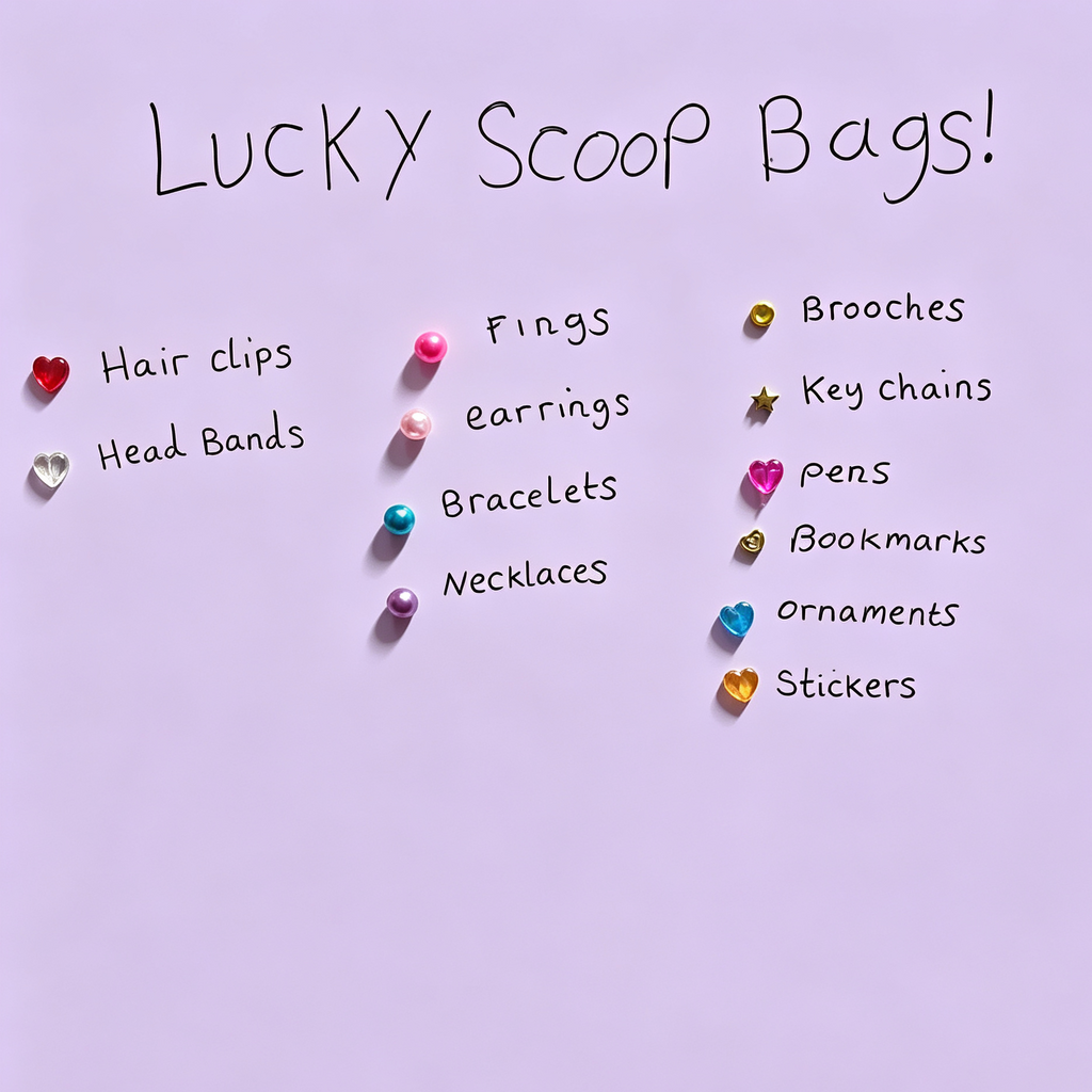 Mystery bags/ lucky scoops (3-7items)